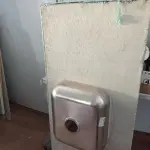 LOTE 485 - 01 PIA EM AÇO INOX CIMENTADA COM 01 CUBA MEDINDO 1,20M X 0,53CM. (NO ESTADO, LEILÃO NÃO TEM GARANTIA E NEM DEVOLUÇÃO, SUJEITO A POSSÍVEIS AVARIAS VISÍVEIS/OCULTAS E/OU AUSÊNCIA DE COMPONENTES).