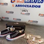 LOTE 261 - 02 – PARES DE CALÇADOS FEMININO Nº 36 (NO ESTADO, NÃO SABEMOS SE FUNCIONA. LEILÃO NÃO TEM GARANTIA E NEM DEVOLUÇÃO, SUJEITO A POSSÍVEIS AVARIAS VISÍVEIS/OCULTAS E/OU AUSÊNCIA DE COMPONENTES)