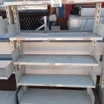 LOTE 502 - 01 ESTANTE DE FERRO COM 06 PRATELEIRAS. (NO ESTADO, LEILÃO NÃO TEM GARANTIA E NEM DEVOLUÇÃO, SUJEITO A POSSÍVEIS AVARIAS VISÍVEIS/OCULTAS E/OU AUSÊNCIA DE COMPONENTES).