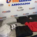 LOTE 189 - 07 – PEÇAS DE ROUPAS MASCULINAS (NO ESTADO, NÃO SABEMOS SE FUNCIONA. LEILÃO NÃO TEM GARANTIA E NEM DEVOLUÇÃO, SUJEITO A POSSÍVEIS AVARIAS VISÍVEIS/OCULTAS E/OU AUSÊNCIA DE COMPONENTES)