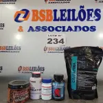 LOTE 234 - 05 - SUPLEMENTOS ALIMENTARES (NO ESTADO, NÃO SABEMOS SE FUNCIONA. LEILÃO NÃO TEM GARANTIA E NEM DEVOLUÇÃO, SUJEITO A POSSÍVEIS AVARIAS VISÍVEIS/OCULTAS E/OU AUSÊNCIA DE COMPONENTES)