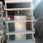 LOTE 500 - 01 ESTANTE DE FERRO COM 06 PRATELEIRAS. (NO ESTADO, LEILÃO NÃO TEM GARANTIA E NEM DEVOLUÇÃO, SUJEITO A POSSÍVEIS AVARIAS VISÍVEIS/OCULTAS E/OU AUSÊNCIA DE COMPONENTES).