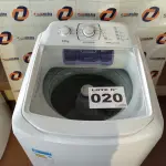 LOTE 020 - 01 - LAVADORA DE ROUPAS ELECTROLUX LAC12 - 12KG CESTO INOX 220VOLTS (NO ESTADO, NÃO SABEMOS SE FUNCIONA. LEILÃO NÃO TEM GARANTIA E NEM DEVOLUÇÃO, SUJEITO A POSSÍVEIS AVARIAS VISÍVEIS/OCULTAS E/OU AUSÊNCIA DE COMPONENTES)