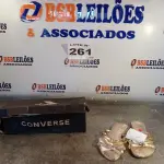 LOTE 261 - 02 – PARES DE CALÇADOS FEMININO Nº 36 (NO ESTADO, NÃO SABEMOS SE FUNCIONA. LEILÃO NÃO TEM GARANTIA E NEM DEVOLUÇÃO, SUJEITO A POSSÍVEIS AVARIAS VISÍVEIS/OCULTAS E/OU AUSÊNCIA DE COMPONENTES)