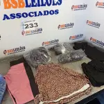 LOTE 233 - 07 – PEÇAS DE ROUPAS FEMININAS (NO ESTADO, NÃO SABEMOS SE FUNCIONA. LEILÃO NÃO TEM GARANTIA E NEM DEVOLUÇÃO, SUJEITO A POSSÍVEIS AVARIAS VISÍVEIS/OCULTAS E/OU AUSÊNCIA DE COMPONENTES)