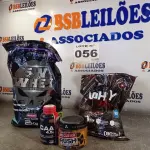 LOTE 056 - 04 - SUPLEMENTOS ALIMENTARES (NO ESTADO, NÃO SABEMOS SE FUNCIONA. LEILÃO NÃO TEM GARANTIA E NEM DEVOLUÇÃO, SUJEITO A POSSÍVEIS AVARIAS VISÍVEIS/OCULTAS E/OU AUSÊNCIA DE COMPONENTES)