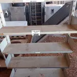 LOTE 496 - 01 ESTANTE DE FERRO COM 06 PRATELEIRAS. (NO ESTADO, LEILÃO NÃO TEM GARANTIA E NEM DEVOLUÇÃO, SUJEITO A POSSÍVEIS AVARIAS VISÍVEIS/OCULTAS E/OU AUSÊNCIA DE COMPONENTES).