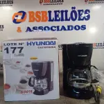 LOTE 177 - 01 - CAFETEIRA ELÉTRICA HYUNDAI P/ 12 XICARAS (NO ESTADO, NÃO SABEMOS SE FUNCIONA. LEILÃO NÃO TEM GARANTIA E NEM DEVOLUÇÃO, SUJEITO A POSSÍVEIS AVARIAS VISÍVEIS/OCULTAS E/OU AUSÊNCIA DE COMPONENTES)