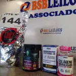 LOTE 144 - 04 - SUPLEMENTOS ALIMENTARES (NO ESTADO, NÃO SABEMOS SE FUNCIONA. LEILÃO NÃO TEM GARANTIA E NEM DEVOLUÇÃO, SUJEITO A POSSÍVEIS AVARIAS VISÍVEIS/OCULTAS E/OU AUSÊNCIA DE COMPONENTES)