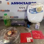 LOTE 111 - 11 - ITENS DOMÉSTICOS DIVERSOS (NO ESTADO, NÃO SABEMOS SE FUNCIONA. LEILÃO NÃO TEM GARANTIA E NEM DEVOLUÇÃO, SUJEITO A POSSÍVEIS AVARIAS VISÍVEIS/OCULTAS E/OU AUSÊNCIA DE COMPONENTES)