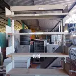 LOTE 496 - 01 ESTANTE DE FERRO COM 06 PRATELEIRAS. (NO ESTADO, LEILÃO NÃO TEM GARANTIA E NEM DEVOLUÇÃO, SUJEITO A POSSÍVEIS AVARIAS VISÍVEIS/OCULTAS E/OU AUSÊNCIA DE COMPONENTES).