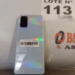LOTE 113 - 01 - SAMSUNG GALAXY S20 PLUS 128GB (NO ESTADO, NÃO SABEMOS SE FUNCIONA. LEILÃO NÃO TEM GARANTIA E NEM DEVOLUÇÃO, SUJEITO A POSSÍVEIS AVARIAS VISÍVEIS/OCULTAS E/OU AUSÊNCIA DE COMPONENTES)