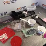 LOTE 184 - 15 - ITENS DOMÉSTICOS DIVERSOS (NO ESTADO, NÃO SABEMOS SE FUNCIONA. LEILÃO NÃO TEM GARANTIA E NEM DEVOLUÇÃO, SUJEITO A POSSÍVEIS AVARIAS VISÍVEIS/OCULTAS E/OU AUSÊNCIA DE COMPONENTES)