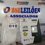 LOTE 010 - 02 - REFLETORES LED 400W BIVOLT (NO ESTADO, NÃO SABEMOS SE FUNCIONA. LEILÃO NÃO TEM GARANTIA E NEM DEVOLUÇÃO, SUJEITO A POSSÍVEIS AVARIAS VISÍVEIS/OCULTAS E/OU AUSÊNCIA DE COMPONENTES)