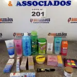 LOTE 201 - 20 – COSMÉTICOS DIVERSOS (NO ESTADO, NÃO SABEMOS SE FUNCIONA. LEILÃO NÃO TEM GARANTIA E NEM DEVOLUÇÃO, SUJEITO A POSSÍVEIS AVARIAS VISÍVEIS/OCULTAS E/OU AUSÊNCIA DE COMPONENTES)