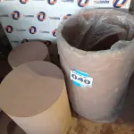 LOTE 040 - 01 - JOGO 3 CILINDROS PARA DECORAÇÃO REDONDO MDF (NO ESTADO, NÃO SABEMOS SE FUNCIONA. LEILÃO NÃO TEM GARANTIA E NEM DEVOLUÇÃO, SUJEITO A POSSÍVEIS AVARIAS VISÍVEIS/OCULTAS E/OU AUSÊNCIA DE COMPONENTES)