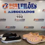 LOTE 102 - 02 – PARES DE CALÇADOS FEMININO Nº 37 (NO ESTADO, NÃO SABEMOS SE FUNCIONA. LEILÃO NÃO TEM GARANTIA E NEM DEVOLUÇÃO, SUJEITO A POSSÍVEIS AVARIAS VISÍVEIS/OCULTAS E/OU AUSÊNCIA DE COMPONENTES)