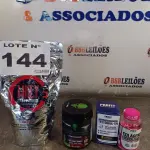 LOTE 144 - 04 - SUPLEMENTOS ALIMENTARES (NO ESTADO, NÃO SABEMOS SE FUNCIONA. LEILÃO NÃO TEM GARANTIA E NEM DEVOLUÇÃO, SUJEITO A POSSÍVEIS AVARIAS VISÍVEIS/OCULTAS E/OU AUSÊNCIA DE COMPONENTES)