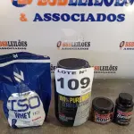 LOTE 109 - 04 - SUPLEMENTOS ALIMENTARES (NO ESTADO, NÃO SABEMOS SE FUNCIONA. LEILÃO NÃO TEM GARANTIA E NEM DEVOLUÇÃO, SUJEITO A POSSÍVEIS AVARIAS VISÍVEIS/OCULTAS E/OU AUSÊNCIA DE COMPONENTES)