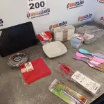 LOTE 200 - 20 - ITENS DOMÉSTICOS DIVERSOS (NO ESTADO, NÃO SABEMOS SE FUNCIONA. LEILÃO NÃO TEM GARANTIA E NEM DEVOLUÇÃO, SUJEITO A POSSÍVEIS AVARIAS VISÍVEIS/OCULTAS E/OU AUSÊNCIA DE COMPONENTES)