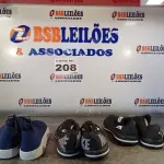 LOTE 208 - 03 – PARES DE CALÇADOS MASCULINO Nº 43 (NO ESTADO, NÃO SABEMOS SE FUNCIONA. LEILÃO NÃO TEM GARANTIA E NEM DEVOLUÇÃO, SUJEITO A POSSÍVEIS AVARIAS VISÍVEIS/OCULTAS E/OU AUSÊNCIA DE COMPONENTES)