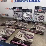 LOTE 126 - 08 - ORGANIZADORES SACO A VÁCUO (NO ESTADO, NÃO SABEMOS SE FUNCIONA. LEILÃO NÃO TEM GARANTIA E NEM DEVOLUÇÃO, SUJEITO A POSSÍVEIS AVARIAS VISÍVEIS/OCULTAS E/OU AUSÊNCIA DE COMPONENTES)