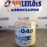 LOTE 048 - 01 - 220 METROS CORDA SISAL 8MM (NO ESTADO, NÃO SABEMOS SE FUNCIONA. LEILÃO NÃO TEM GARANTIA E NEM DEVOLUÇÃO, SUJEITO A POSSÍVEIS AVARIAS VISÍVEIS/OCULTAS E/OU AUSÊNCIA DE COMPONENTES)