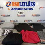 LOTE 189 - 07 – PEÇAS DE ROUPAS MASCULINAS (NO ESTADO, NÃO SABEMOS SE FUNCIONA. LEILÃO NÃO TEM GARANTIA E NEM DEVOLUÇÃO, SUJEITO A POSSÍVEIS AVARIAS VISÍVEIS/OCULTAS E/OU AUSÊNCIA DE COMPONENTES)