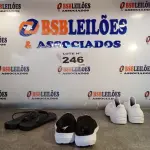 LOTE 246 - 03 – PARES DE CALÇADOS FEMININO Nº 34 (NO ESTADO, NÃO SABEMOS SE FUNCIONA. LEILÃO NÃO TEM GARANTIA E NEM DEVOLUÇÃO, SUJEITO A POSSÍVEIS AVARIAS VISÍVEIS/OCULTAS E/OU AUSÊNCIA DE COMPONENTES)