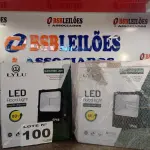 LOTE 100 - 02 - REFLETORES LED 400W BIVOLT (NO ESTADO, NÃO SABEMOS SE FUNCIONA. LEILÃO NÃO TEM GARANTIA E NEM DEVOLUÇÃO, SUJEITO A POSSÍVEIS AVARIAS VISÍVEIS/OCULTAS E/OU AUSÊNCIA DE COMPONENTES)