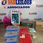 LOTE 160 - 11 - ITENS DOMÉSTICOS DIVERSOS (NO ESTADO, NÃO SABEMOS SE FUNCIONA. LEILÃO NÃO TEM GARANTIA E NEM DEVOLUÇÃO, SUJEITO A POSSÍVEIS AVARIAS VISÍVEIS/OCULTAS E/OU AUSÊNCIA DE COMPONENTES)