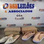 LOTE 054 - 02 – PARES DE CALÇADOS FEMININO Nº 37 (NO ESTADO, NÃO SABEMOS SE FUNCIONA. LEILÃO NÃO TEM GARANTIA E NEM DEVOLUÇÃO, SUJEITO A POSSÍVEIS AVARIAS VISÍVEIS/OCULTAS E/OU AUSÊNCIA DE COMPONENTES)
