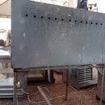LOTE 514 - 01 FORNO INDUSTRIAL A GÁS COM 01 PORTA. (NO ESTADO, LEILÃO NÃO TEM GARANTIA E NEM DEVOLUÇÃO, SUJEITO A POSSÍVEIS AVARIAS VISÍVEIS/OCULTAS E/OU AUSÊNCIA DE COMPONENTES).