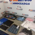 LOTE 114 - 10 – PEÇAS DE ROUPAS DIVERSAS (NO ESTADO, NÃO SABEMOS SE FUNCIONA. LEILÃO NÃO TEM GARANTIA E NEM DEVOLUÇÃO, SUJEITO A POSSÍVEIS AVARIAS VISÍVEIS/OCULTAS E/OU AUSÊNCIA DE COMPONENTES)