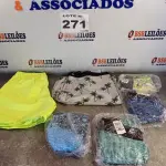 LOTE 271 - 06 – BERMUDAS DIVERSAS (NO ESTADO, NÃO SABEMOS SE FUNCIONA. LEILÃO NÃO TEM GARANTIA E NEM DEVOLUÇÃO, SUJEITO A POSSÍVEIS AVARIAS VISÍVEIS/OCULTAS E/OU AUSÊNCIA DE COMPONENTES)