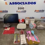 LOTE 200 - 20 - ITENS DOMÉSTICOS DIVERSOS (NO ESTADO, NÃO SABEMOS SE FUNCIONA. LEILÃO NÃO TEM GARANTIA E NEM DEVOLUÇÃO, SUJEITO A POSSÍVEIS AVARIAS VISÍVEIS/OCULTAS E/OU AUSÊNCIA DE COMPONENTES)