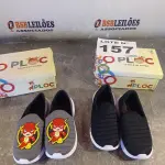LOTE 157 - 02 – PARES DE CALÇADOS INFANTIL Nº 30 (NO ESTADO, NÃO SABEMOS SE FUNCIONA. LEILÃO NÃO TEM GARANTIA E NEM DEVOLUÇÃO, SUJEITO A POSSÍVEIS AVARIAS VISÍVEIS/OCULTAS E/OU AUSÊNCIA DE COMPONENTES)