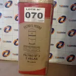 LOTE 070 - 01 - FILTRO DE BARRO SÃO PEDRO 8 LITROS 2 VELAS (NO ESTADO, NÃO SABEMOS SE FUNCIONA. LEILÃO NÃO TEM GARANTIA E NEM DEVOLUÇÃO, SUJEITO A POSSÍVEIS AVARIAS VISÍVEIS/OCULTAS E/OU AUSÊNCIA DE COMPONENTES)