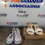LOTE 069 - 02 – PARES DE CALÇADOS FEMININO Nº 36 (NO ESTADO, NÃO SABEMOS SE FUNCIONA. LEILÃO NÃO TEM GARANTIA E NEM DEVOLUÇÃO, SUJEITO A POSSÍVEIS AVARIAS VISÍVEIS/OCULTAS E/OU AUSÊNCIA DE COMPONENTES)