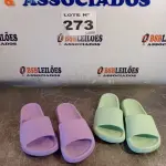 LOTE 273 - 02 – PARES DE CALÇADOS FEMININO Nº 37 (NO ESTADO, NÃO SABEMOS SE FUNCIONA. LEILÃO NÃO TEM GARANTIA E NEM DEVOLUÇÃO, SUJEITO A POSSÍVEIS AVARIAS VISÍVEIS/OCULTAS E/OU AUSÊNCIA DE COMPONENTES)