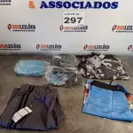 LOTE 297 - 06 – BERMUDAS DIVERSAS (NO ESTADO, NÃO SABEMOS SE FUNCIONA. LEILÃO NÃO TEM GARANTIA E NEM DEVOLUÇÃO, SUJEITO A POSSÍVEIS AVARIAS VISÍVEIS/OCULTAS E/OU AUSÊNCIA DE COMPONENTES)