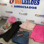 LOTE 383 - 07 – PEÇAS DE ROUPAS FEMININAS (NO ESTADO, NÃO SABEMOS SE FUNCIONA. LEILÃO NÃO TEM GARANTIA E NEM DEVOLUÇÃO, SUJEITO A POSSÍVEIS AVARIAS VISÍVEIS/OCULTAS E/OU AUSÊNCIA DE COMPONENTES)