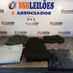 LOTE 313 - 06 – PEÇAS DE ROUPAS MASCULINAS (NO ESTADO, NÃO SABEMOS SE FUNCIONA. LEILÃO NÃO TEM GARANTIA E NEM DEVOLUÇÃO, SUJEITO A POSSÍVEIS AVARIAS VISÍVEIS/OCULTAS E/OU AUSÊNCIA DE COMPONENTES)