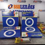 LOTE 064 - 10 LÂMPADAS FLUORESCENTES CIRCULAR 40W 110-220V E 10 REATORES. (NO ESTADO, LEILÃO NÃO TEM GARANTIA E NEM DEVOLUÇÃO, SUJEITO A POSSÍVEIS AVARIAS VISÍVEIS/OCULTAS E/OU AUSÊNCIA DE COMPONENTES).