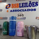 LOTE 385 - 04 – RECIPIENTES TÉRMICOS (NO ESTADO, NÃO SABEMOS SE FUNCIONA. LEILÃO NÃO TEM GARANTIA E NEM DEVOLUÇÃO, SUJEITO A POSSÍVEIS AVARIAS VISÍVEIS/OCULTAS E/OU AUSÊNCIA DE COMPONENTES)