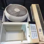 LOTE 061 - 01 MICRO-ONDAS E 02 VENTILADORES MARCAS E MODELOS DIVERSOS PARA RETIRADA DE PEÇAS. (NO ESTADO, LEILÃO NÃO TEM GARANTIA E NEM DEVOLUÇÃO, SUJEITO A POSSÍVEIS AVARIAS VISÍVEIS/OCULTAS E/OU AUSÊNCIA DE COMPONENTES).