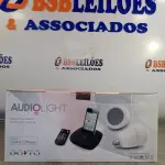 LOTE 393 - 01 - SISTEMA DE SOM E ILUMINAÇÃO SEM FIO (NO ESTADO, NÃO SABEMOS SE FUNCIONA. LEILÃO NÃO TEM GARANTIA E NEM DEVOLUÇÃO, SUJEITO A POSSÍVEIS AVARIAS VISÍVEIS/OCULTAS E/OU AUSÊNCIA DE COMPONENTES)