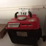 LOTE 148 - 01 GERADOR A GASOLINA MARCA MOTOMIL. (NO ESTADO, LEILÃO NÃO TEM GARANTIA E NEM DEVOLUÇÃO, SUJEITO A POSSÍVEIS AVARIAS VISÍVEIS/OCULTAS E/OU AUSÊNCIA DE COMPONENTES).