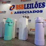 LOTE 388 - 04 – GARRAFAS TÉRMICAS (NO ESTADO, NÃO SABEMOS SE FUNCIONA. LEILÃO NÃO TEM GARANTIA E NEM DEVOLUÇÃO, SUJEITO A POSSÍVEIS AVARIAS VISÍVEIS/OCULTAS E/OU AUSÊNCIA DE COMPONENTES)