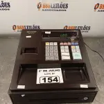 LOTE 154 - 01 CAIXA REGISTRADORA SHARP MODELO XE-A107. (NO ESTADO, LEILÃO NÃO TEM GARANTIA E NEM DEVOLUÇÃO, SUJEITO A POSSÍVEIS AVARIAS VISÍVEIS/OCULTAS E/OU AUSÊNCIA DE COMPONENTES).